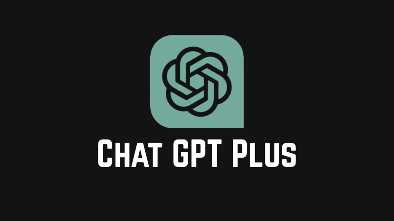 Chat Gpt Plus